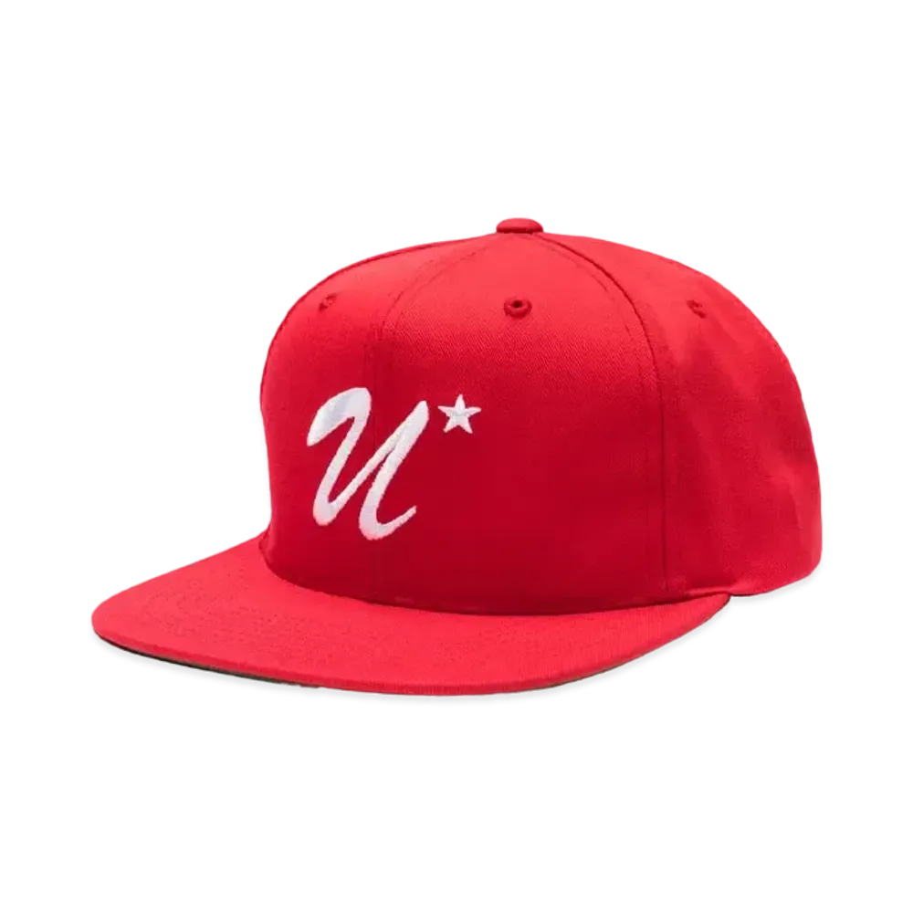 UNDEFEATED U-STAR SNAPBACK - 90081 "Red"