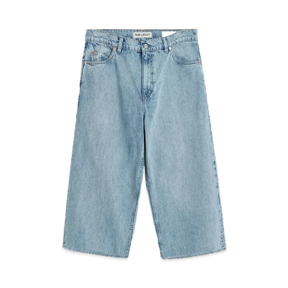 OUR LEGACY Capri Cut Wash Denim