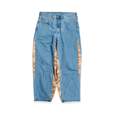 Levi's Nagoya Limited 550 Customized Expansion Baggy Jeans V2 S/D "Indigo Denim"