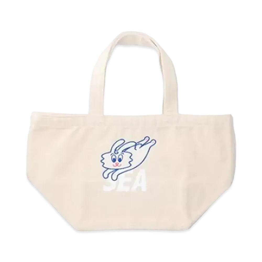WIND AND SEA x Thunder Bunny Tote Bag "White"