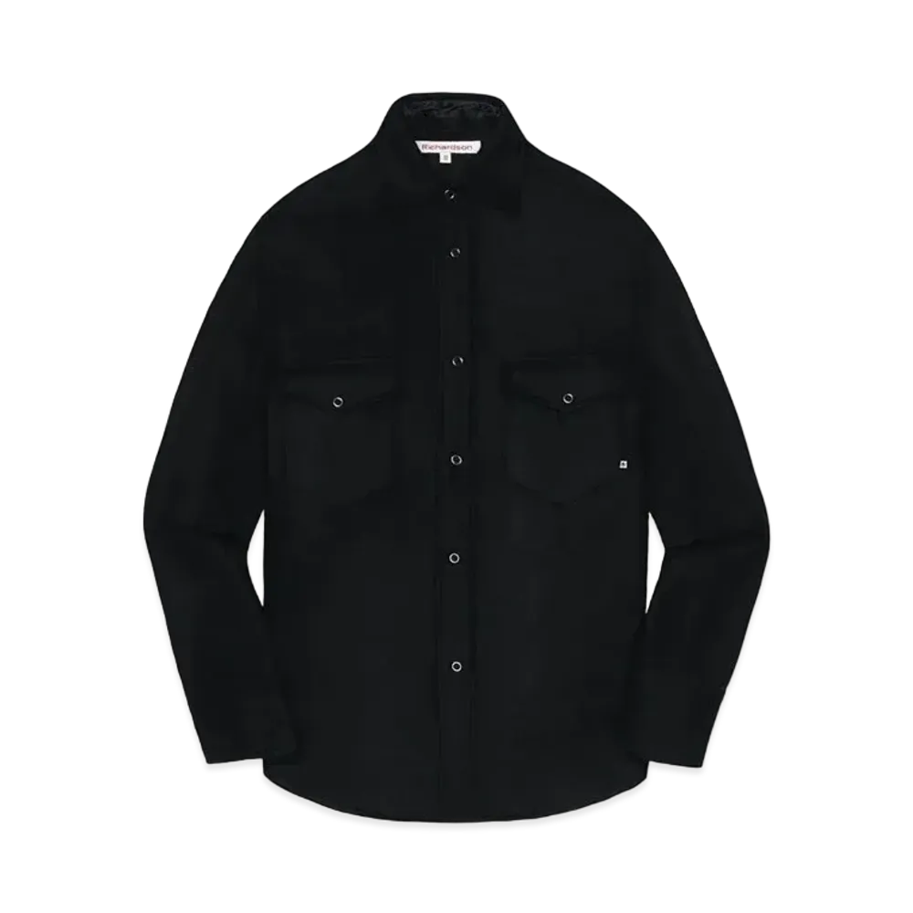 Richardson WOOL SHIRT "Black"