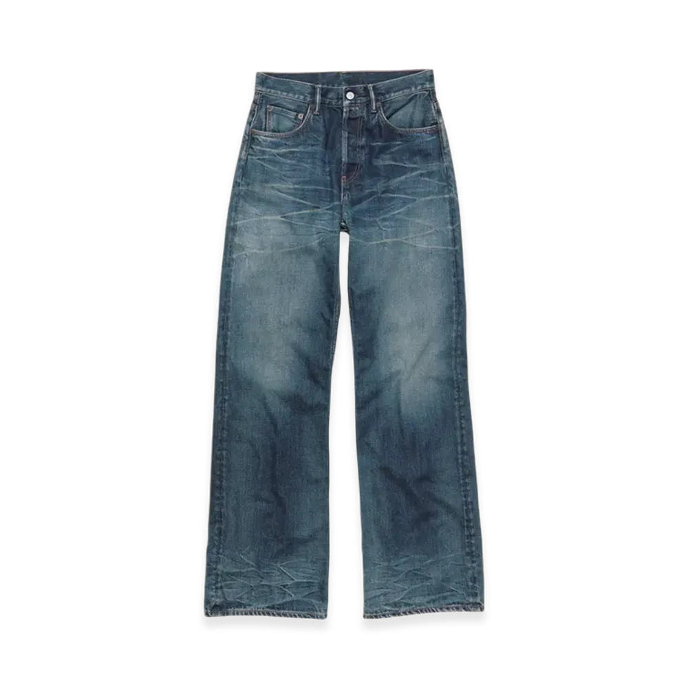 Acne Studios Loose Fit Jeans 2021F "Mid Blue"