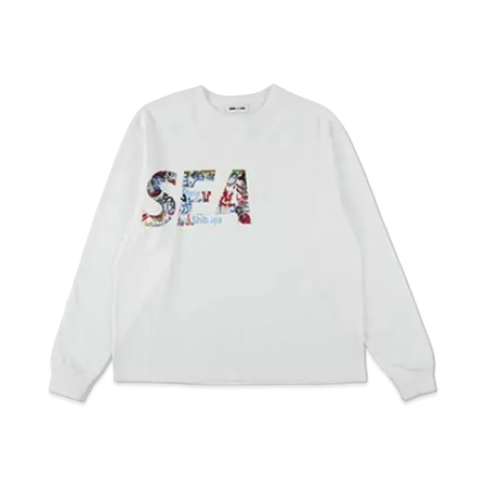 WIND AND SEA x LEE KAN KYO L/S Tee "White"
