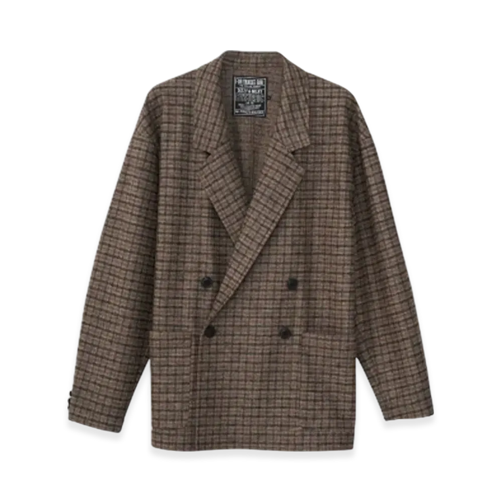 HYSTERIC GLAMOUR Double Breasted Jacket "Brown"