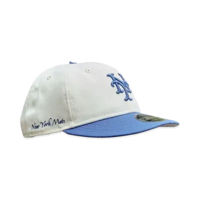 NEW ERA x THE CAP 'Sax Blues' RC 9Fifty New York Mets "Chrome White/Light Blue"