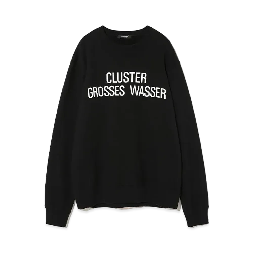 UNDERCOVER Cotton Sweatshirt Pullover "Black"