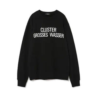 UNDERCOVER Cotton Sweatshirt Pullover "Black"