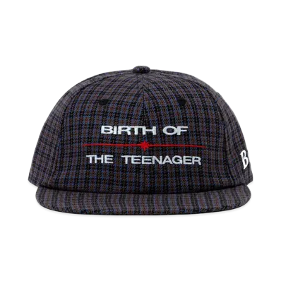 BOTT Plaid 6-Panel Cap "Brown"