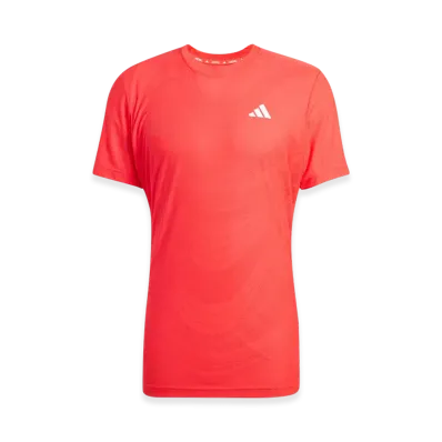 adidas Tennis Pro Climacool+ Freelift Short-Sleeve T-Shirt "Semi Lucid Red"