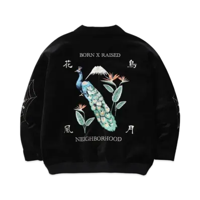NEIGHBORHOOD x Born x Raised Souvenir Jacket "Black"