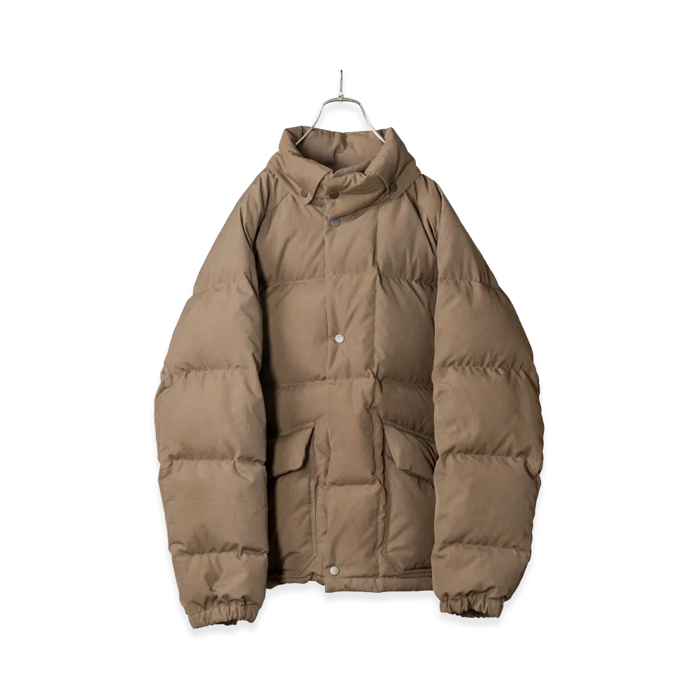 ANCELLM Aging Down Jacket "Brown"