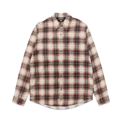 Stussy Matthew Printed Shirt "Umber"