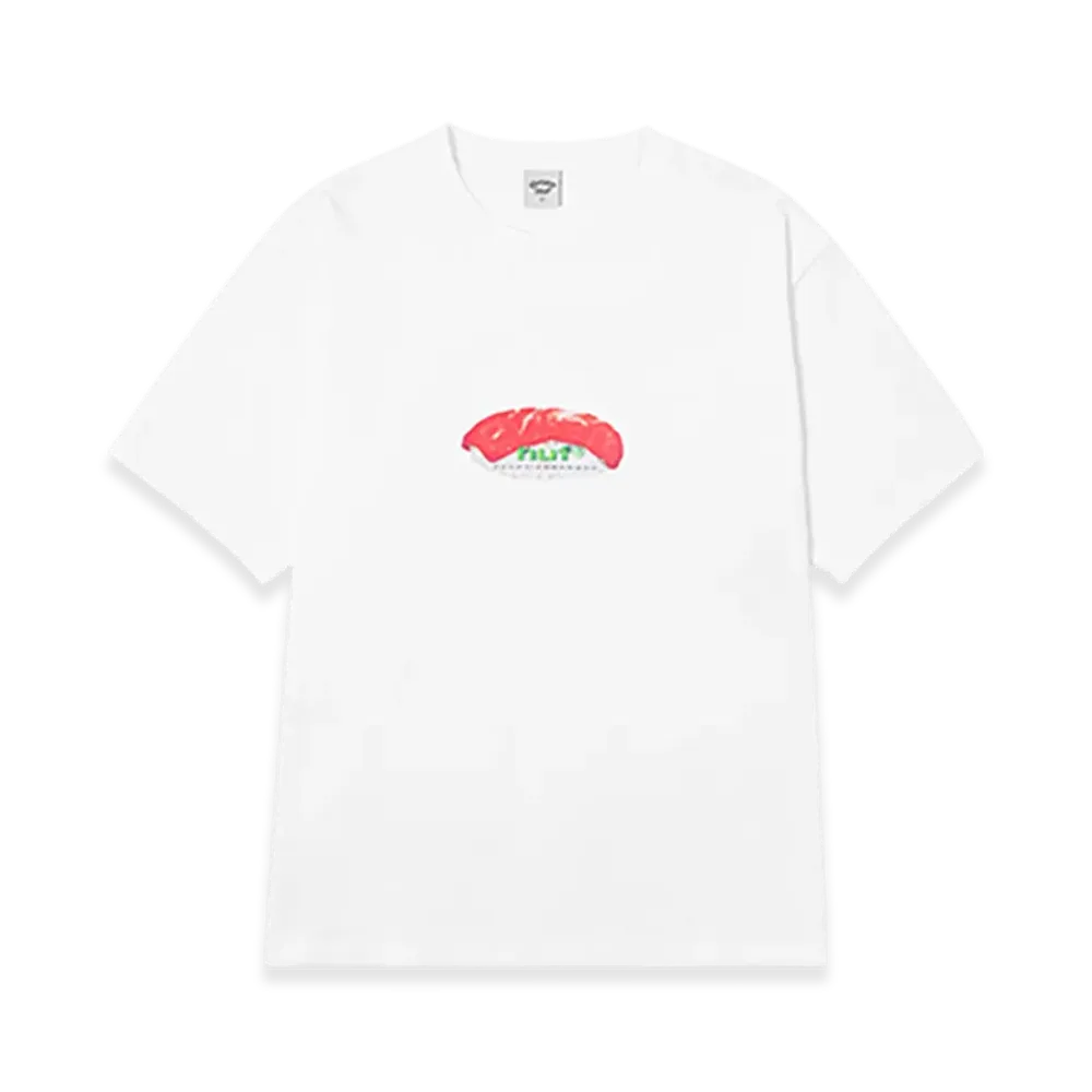 HUF x Evisen Skateboards Huf Sushi Tee "White"