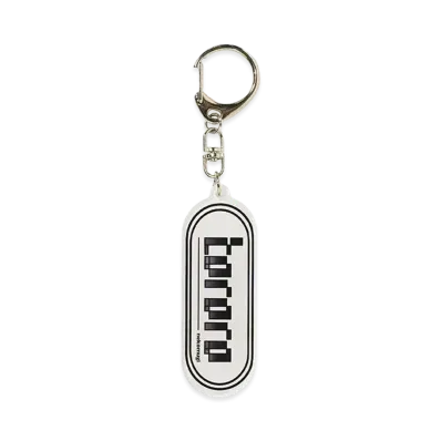 猫麦とろろ x SNKRDUNK \ NEKOMUGI TORORO 5th Anniversary acrylic Key Holder "B" "WHITE"