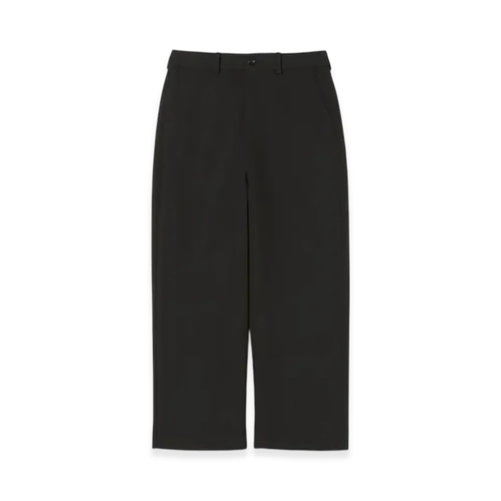 N.HOOLYWOOD COMPILE Wide Straight Trousers "Black"