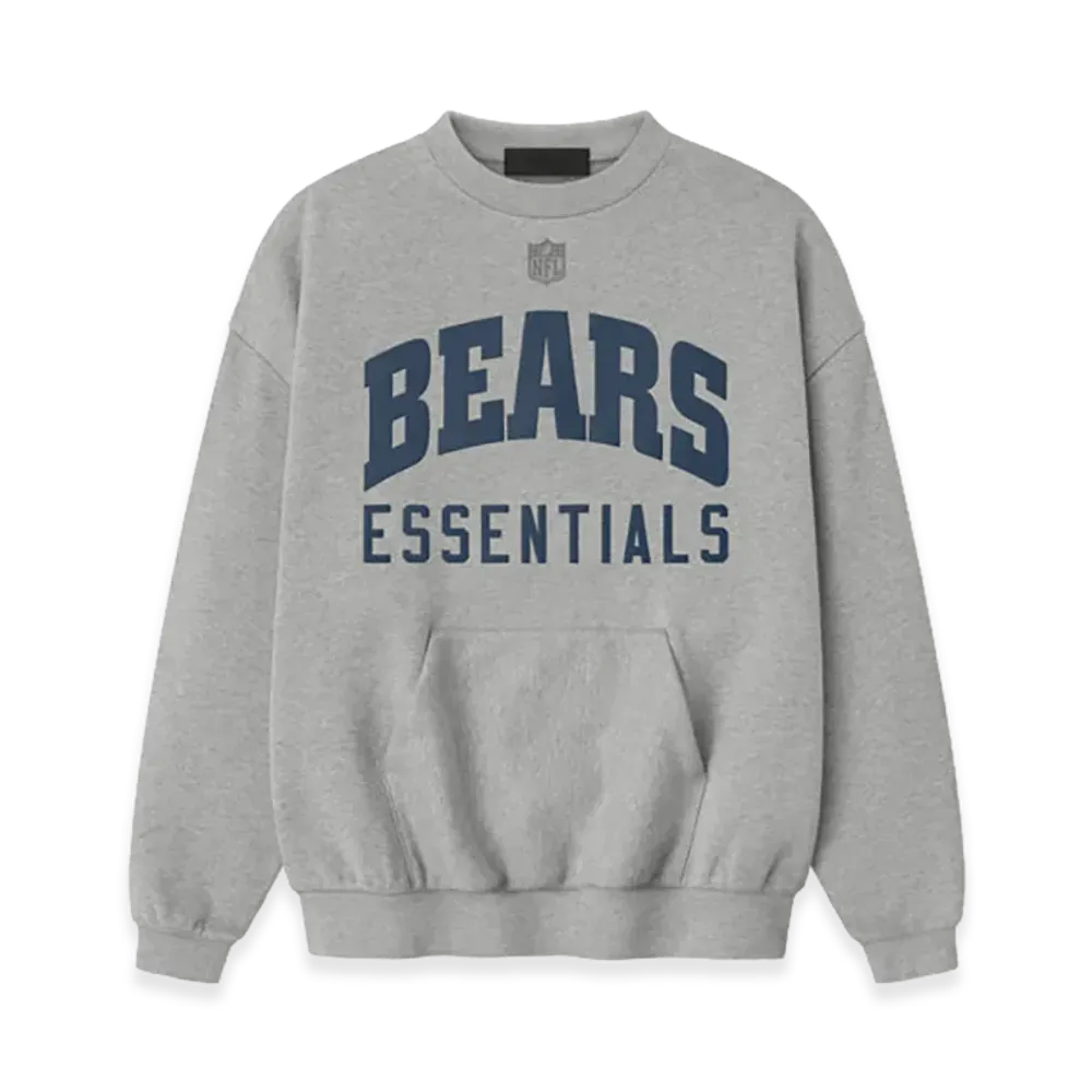 FEAR OF GOD ESSENTIALS Bears Sport Crewneck "Concrete Heather/Canyon"