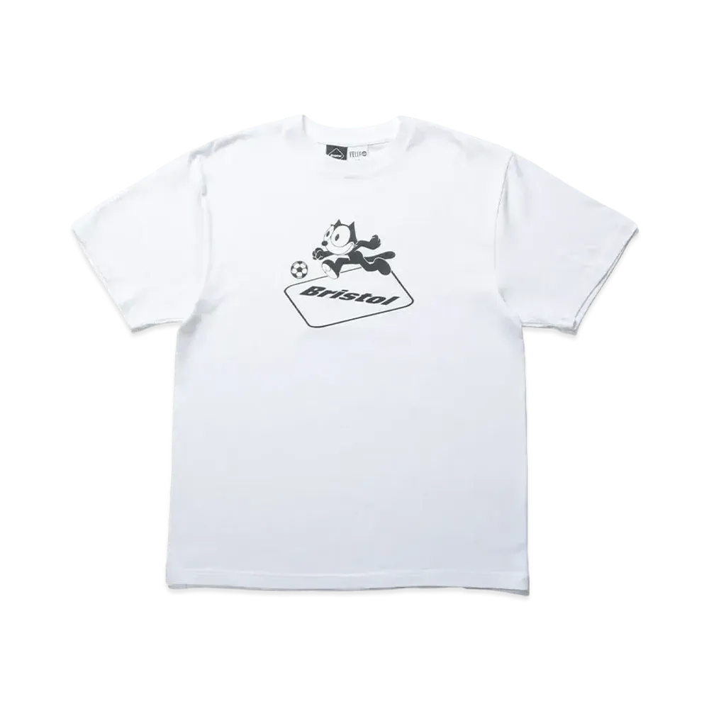 F.C.REAL BRISTOL Felix The Cat Supporter S/S Tee "White"