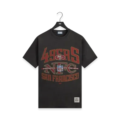 Kith x the NFL San Francisco 49ers XXL Vintage Jones Tee "Black"