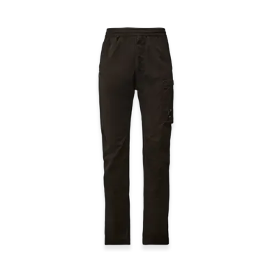 C.P. Company Diagonal Flatt Nylon Regular Cargo Pants "Black"