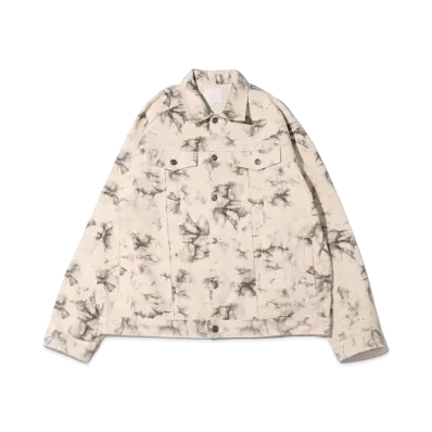 atmos pink Tie-Dye Oversized Jacket "Ivory"