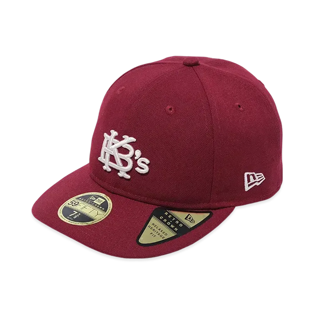 KEBOZ x New Era RC 59Fifty "Burgundy"
