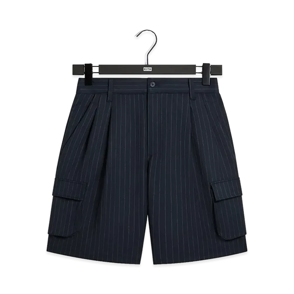 Kith Double Weave Miller Cargo Shorts "Nocturnal"