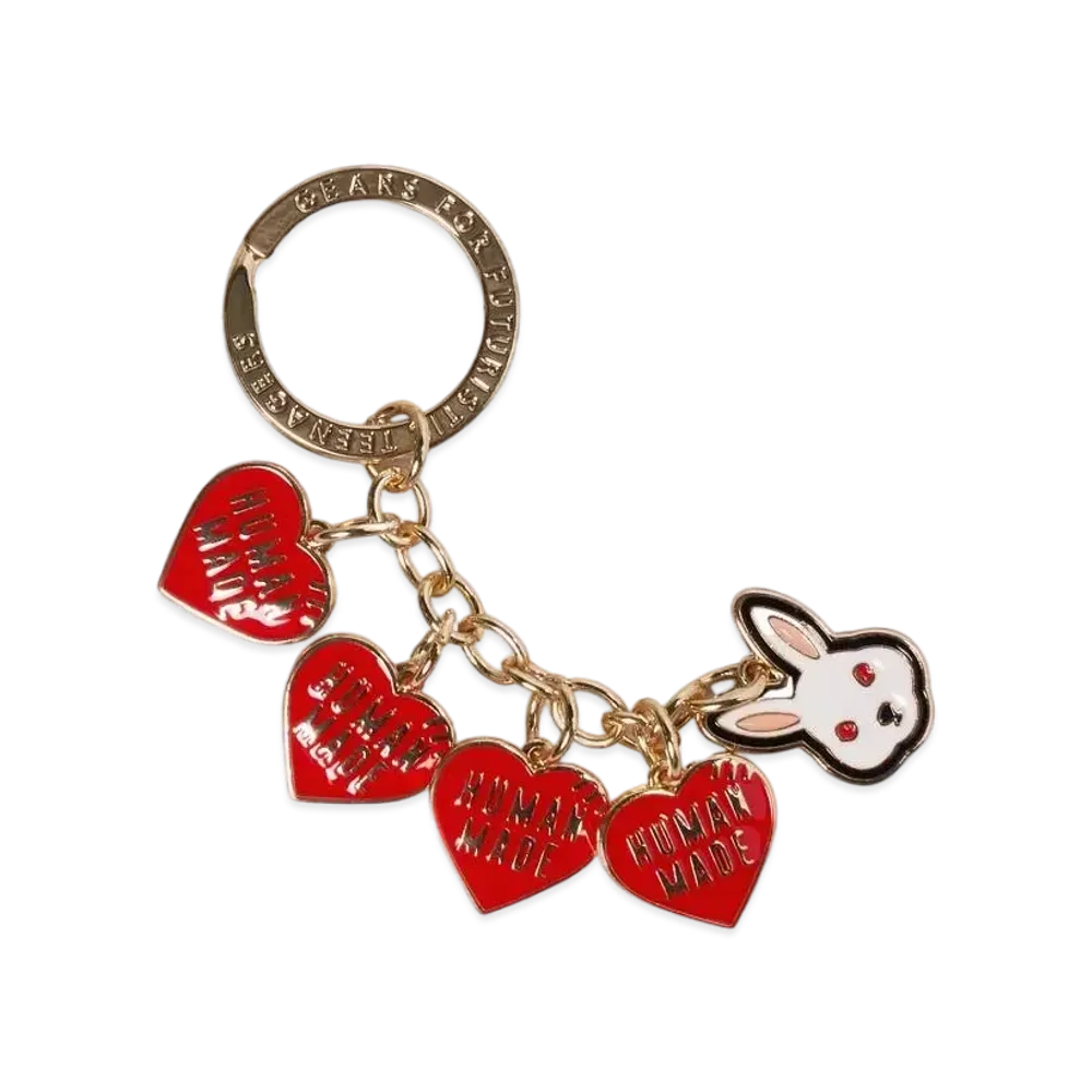 HUMAN MADE Rabbit Keycharm "Red"