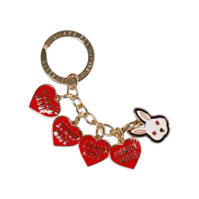 HUMAN MADE Rabbit Keycharm "Red"