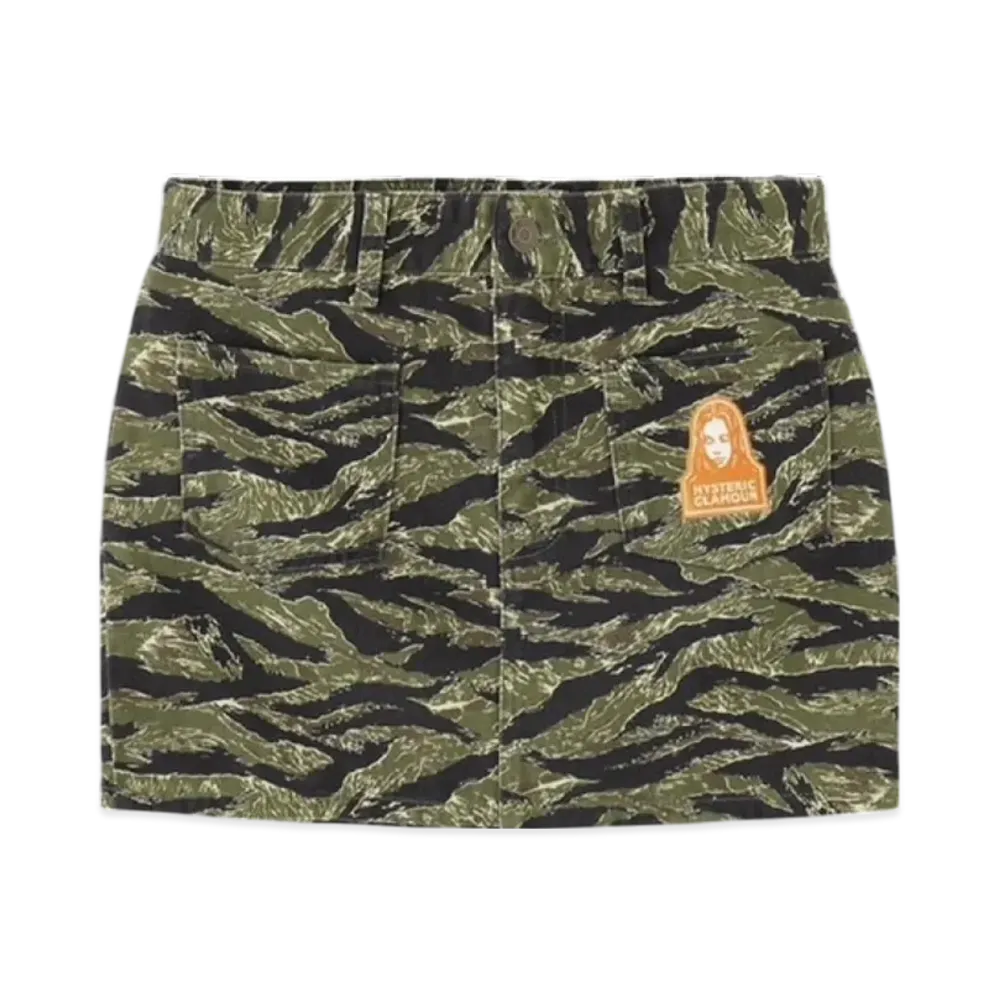 Hysteric Glamor x X-Girl Mini Skirt "Camo"