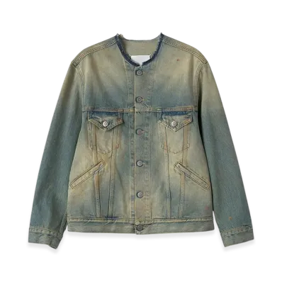 Maison Margiela Decortique Collar Denim Jacket "Blue"