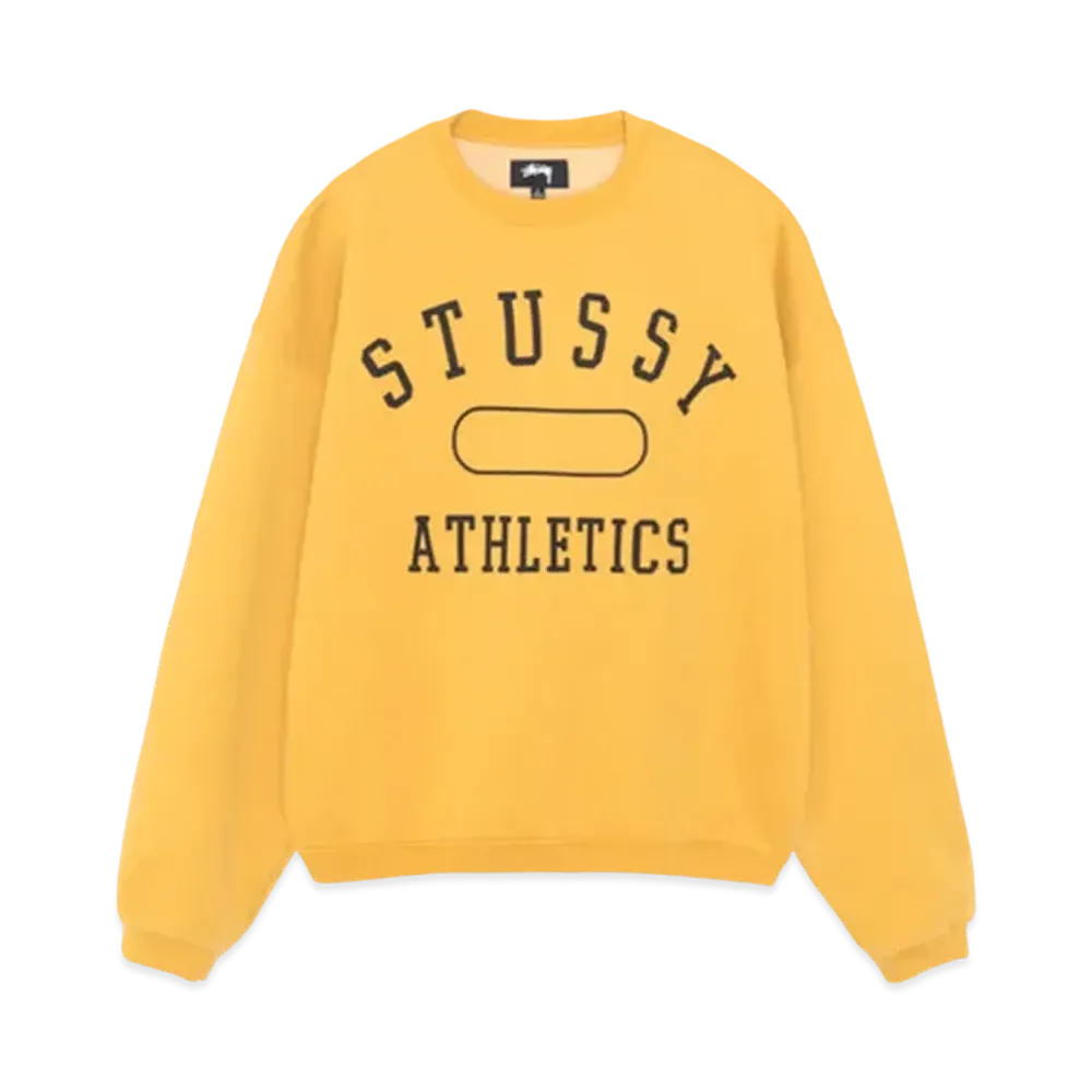 Stussy Stussy Athletics Crew "Washed Gold"