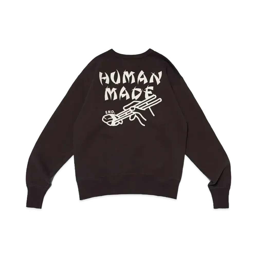 HUMAN MADE x END. Sushi Sweat "Black"