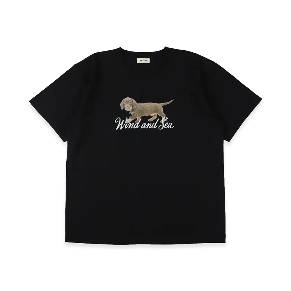WIND AND SEA Dog Logo S/S Tee "Black"