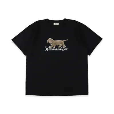 WIND AND SEA Dog Logo S/S Tee "Black"