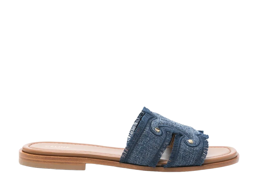 CELINE Women's Sandals "Blue"