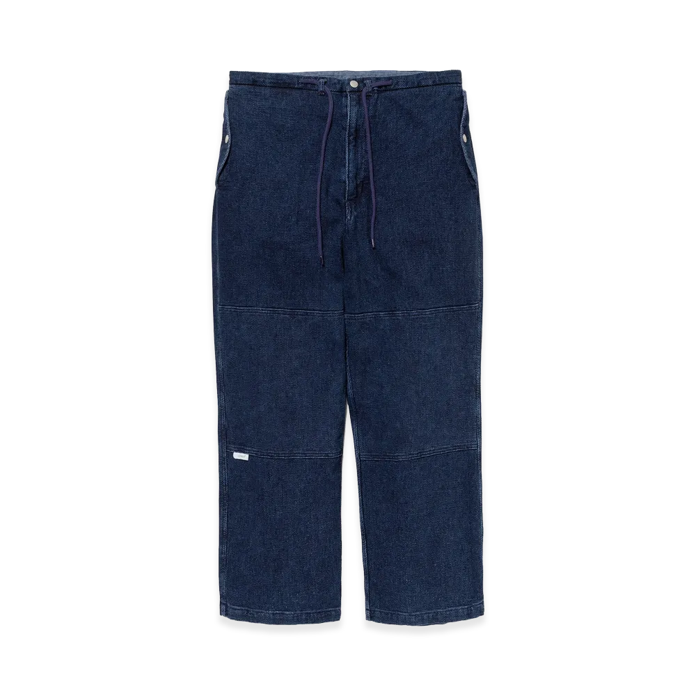 WTAPS Dou / Trousers / Cotton. Denim. Sashiko "Indigo"