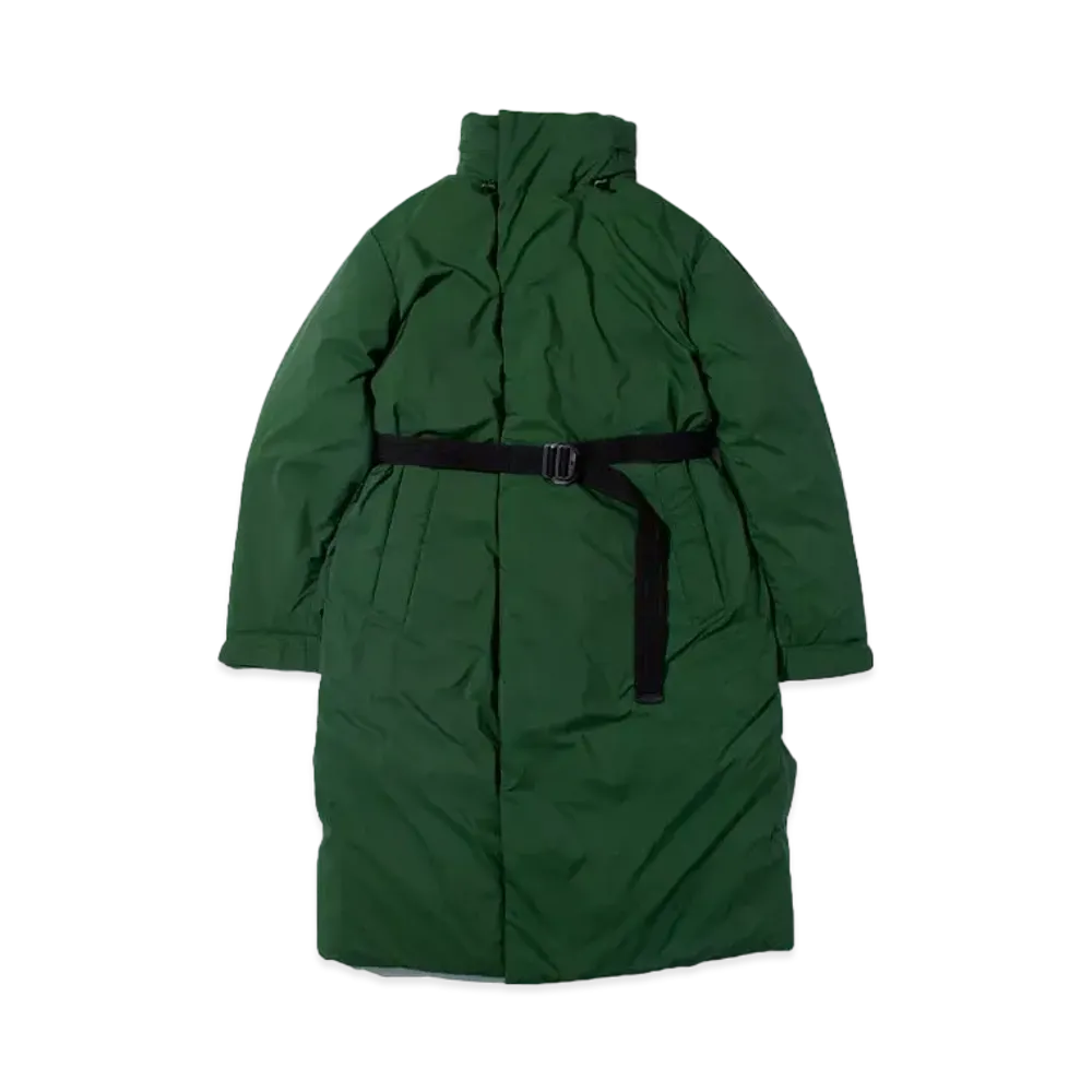 F/CE. x NANGA Stand Long Down Coat "Forest Green"