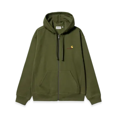 Carhartt WIP Hooded American Script Jacket "Tarragon"