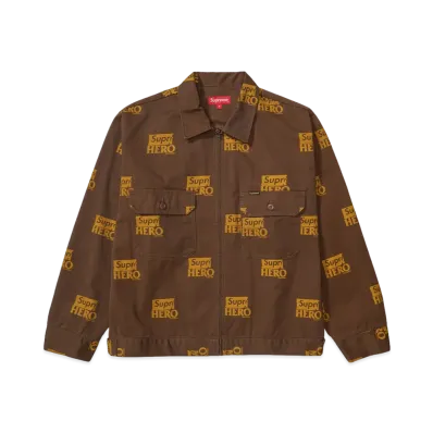 Supreme x ANTIHERO Work Jacket "Brown"