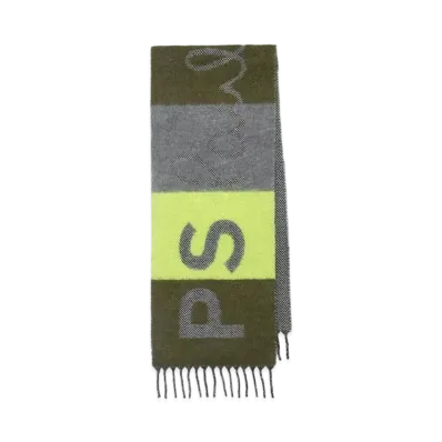 Paul Smith Big Logo Scarf "Khaki"