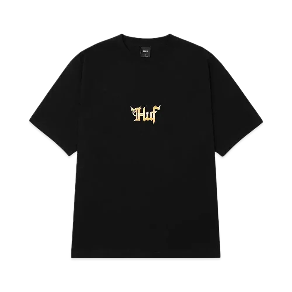 HUF Big H Tee "Black"