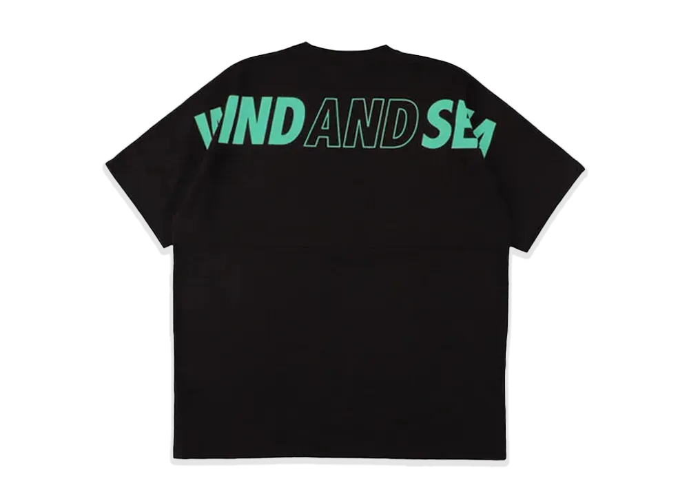 WIND AND SEA S/S Tech Tee "Black/Mint"