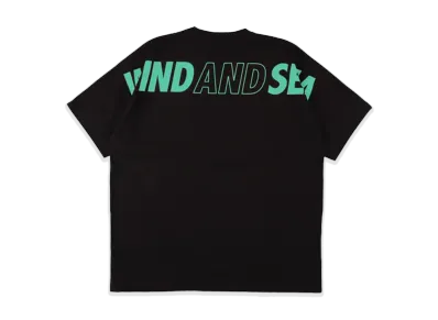 WIND AND SEA S/S Tech Tee "Black/Mint"