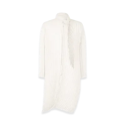 HOMME PLISSE ISSEY MIYAKE Windswept Shirt "White"