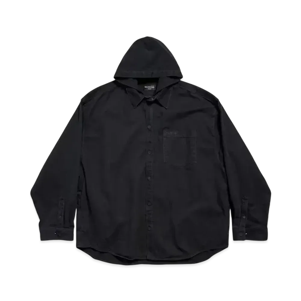 BALENCIAGA Men's Shirt Parka "Black"