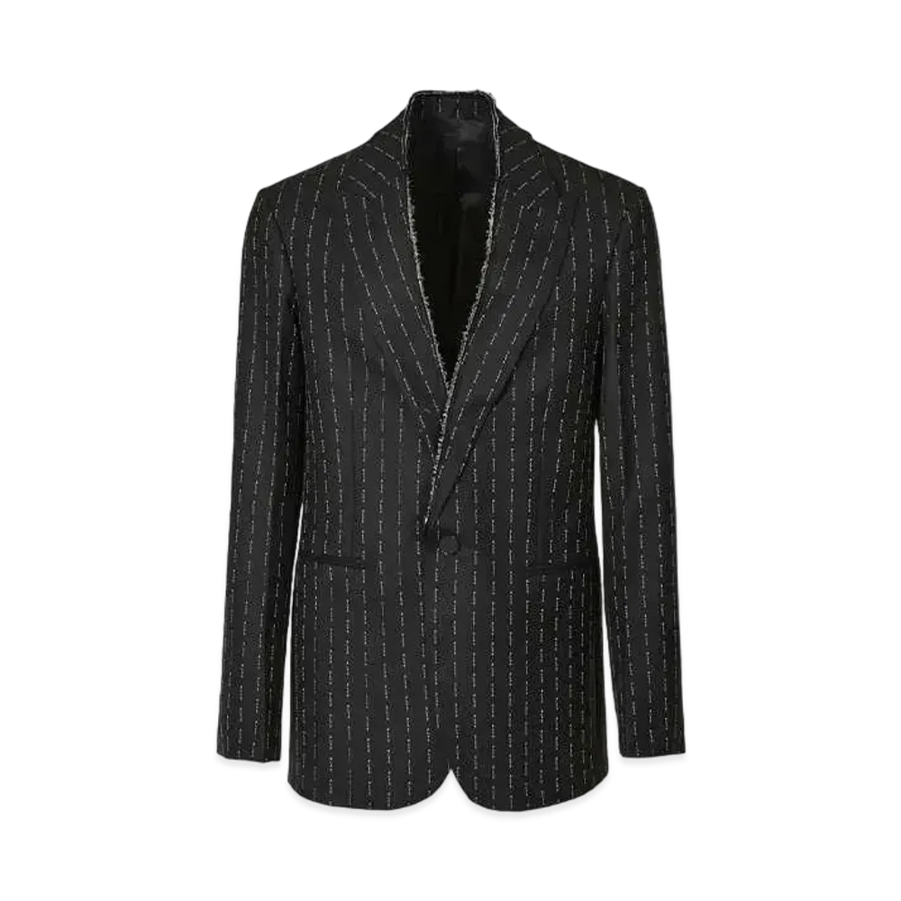 1017 ALYX 9SM Pinstrip Blazer "Black/White"