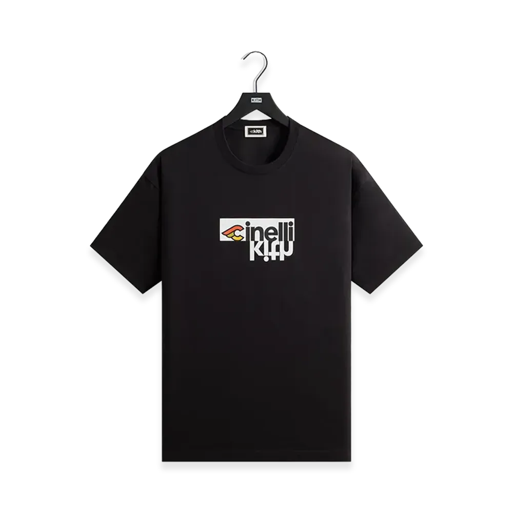 Kith x Cinelli Upside Down Tee "Black"