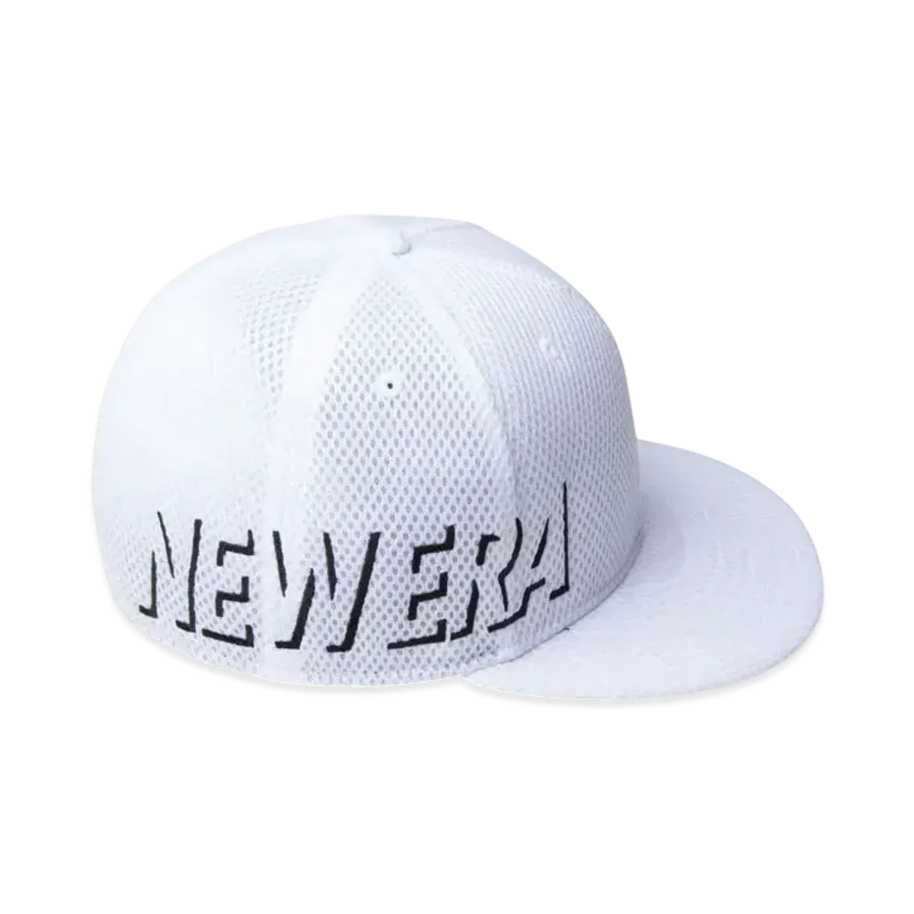 NEW ERA 59Fifty Performance Cap Spacer Mesh Essential Shadow Logo "White"