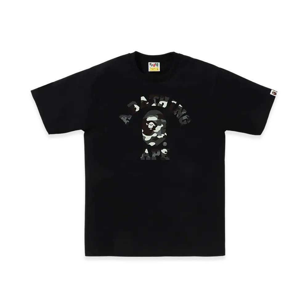 A BATHING APE College Tee Junior "Black"