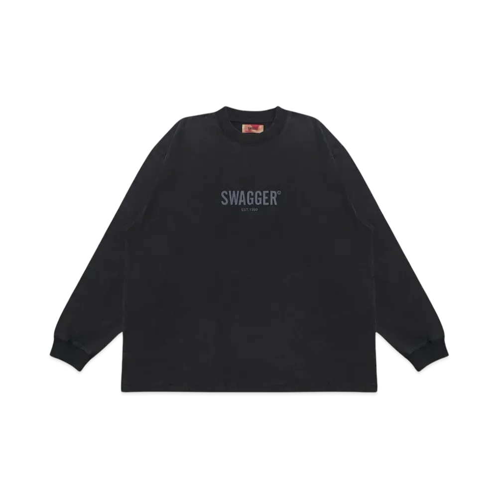 SWAGGER 3D LOGO LT-SHIRT "BLACK"